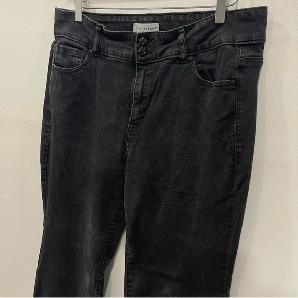 Lane Bryant Magic Waistband Tighter Tummy High Rise Boot Jeans Washed Black 18 - Picture 5 of 10